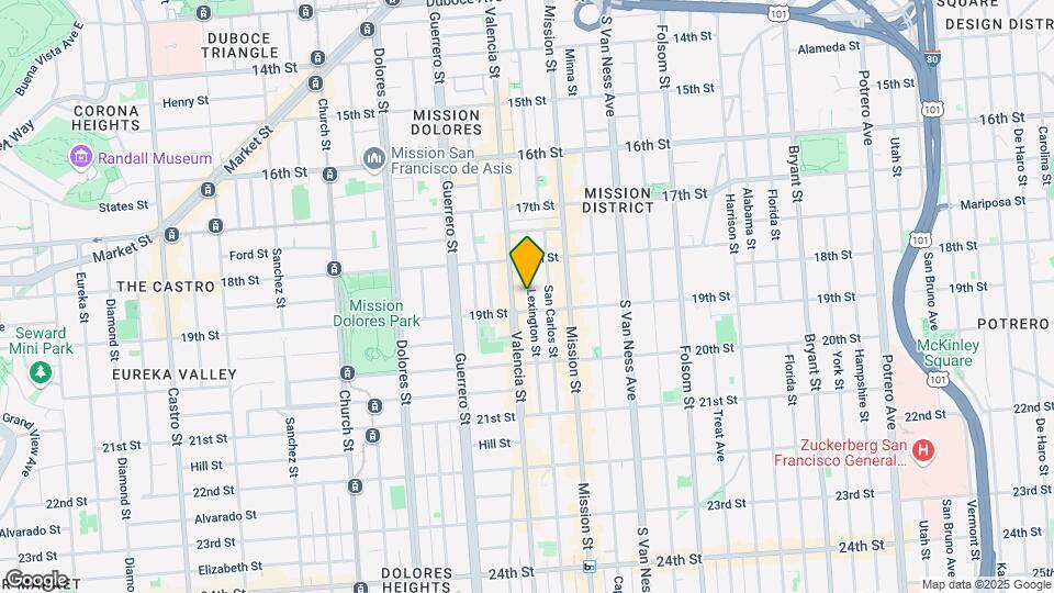 168 Lexington St, Unit 168 Map and Location Details