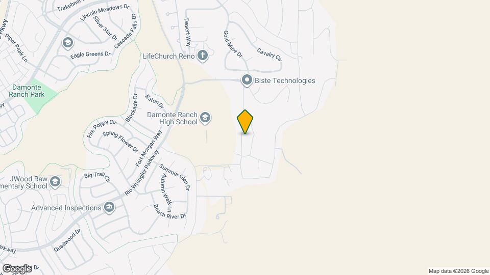 10380 Gold Mine Dr Map and Location Details