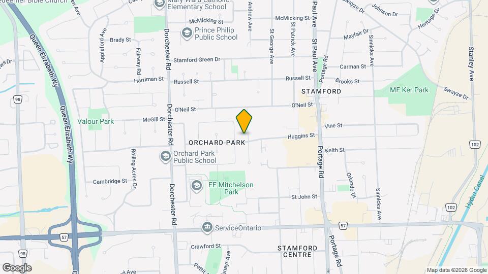 3577 Marlborough Pl Map and Location Details