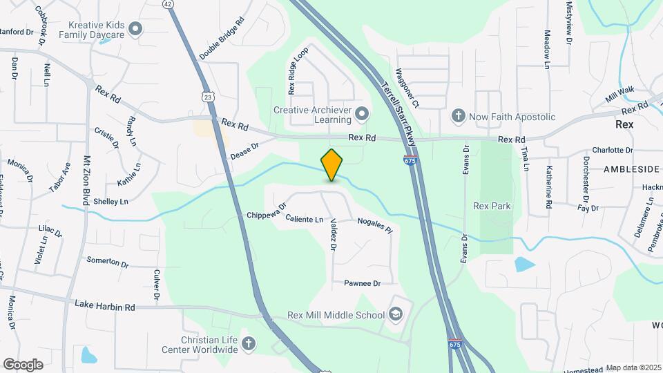 3154 Chippewa Dr Map and Location Details