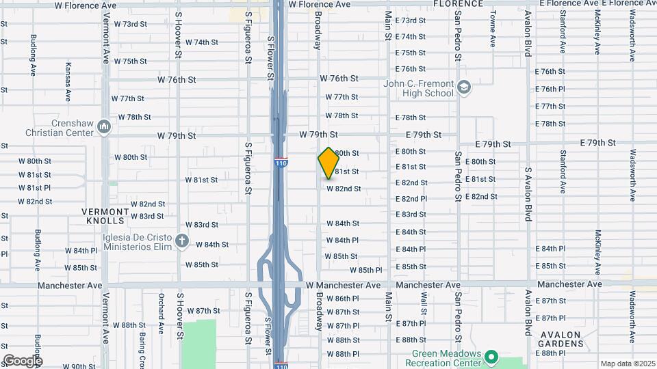 251-261 W 82nd Street Map and Location Details