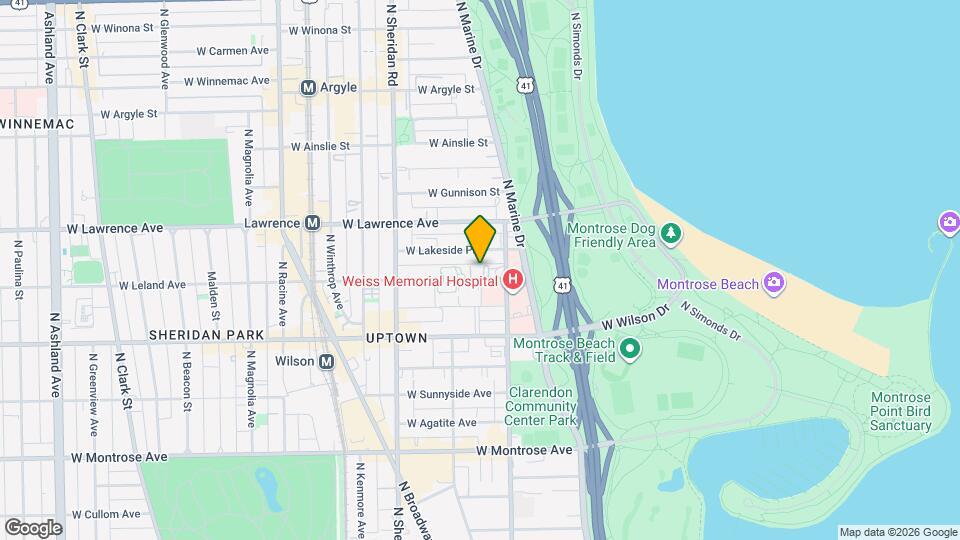 828 Leland W Ave, Unit 1 Mapa y Detalles de la Ubicación