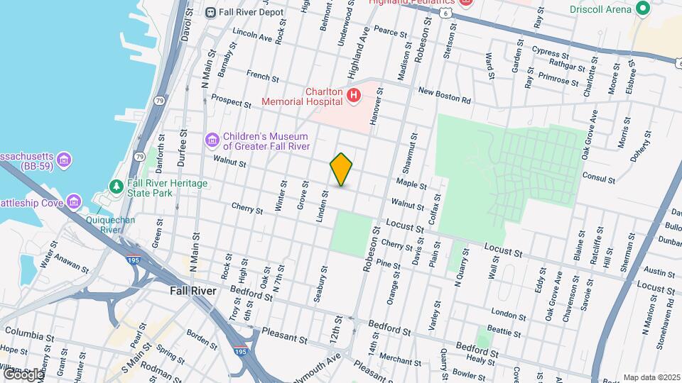 693 Walnut St Map and Location Details