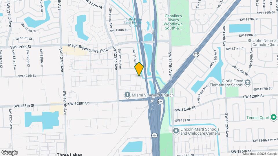 12442 SW 119th Ct Map and Location Details