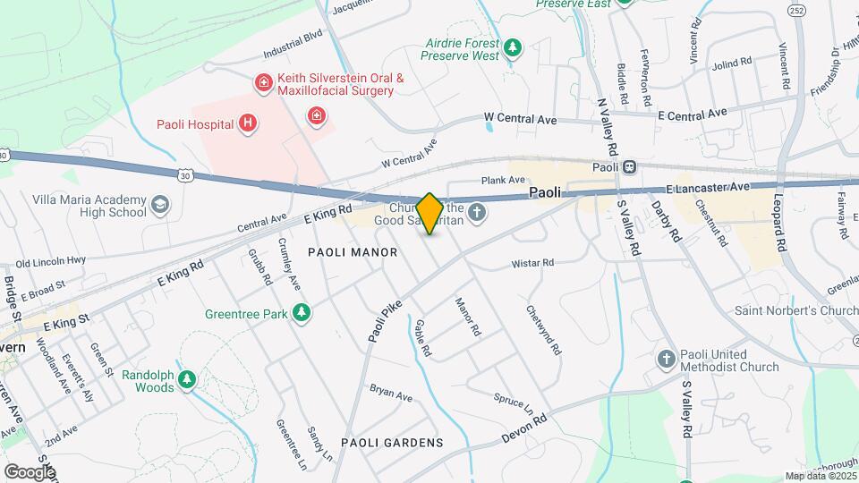 21 Manor Rd Map and Location Details