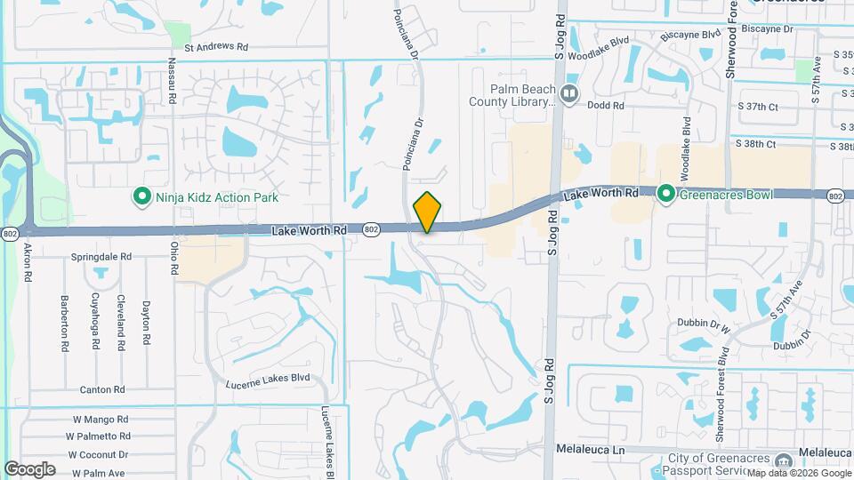 6907 Broadwater Ln Map and Location Details