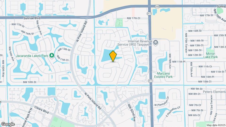 8566 NW 12th St Map and Location Details