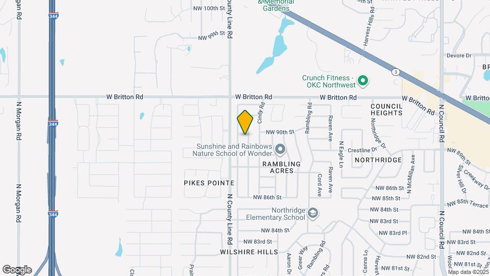 9005 Tracy Dr Map and Location Details