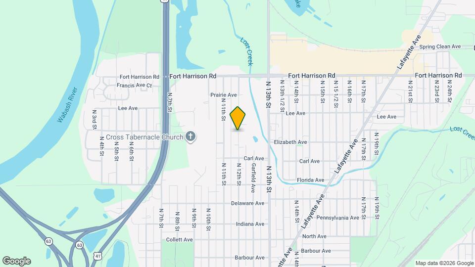 3029 N 12th St Map and Location Details