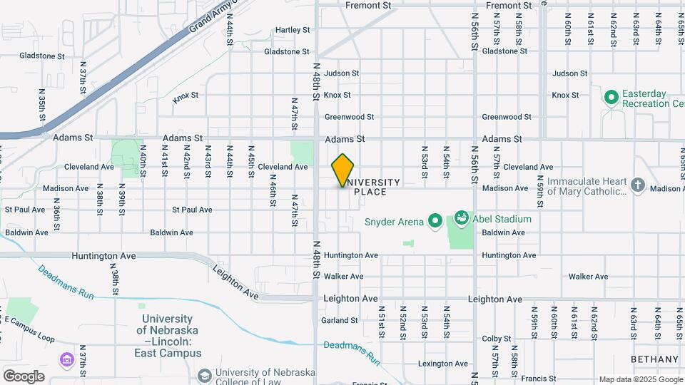 2740 N 49th St Map and Location Details