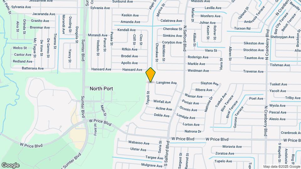 4395 Langtree Ave Mapa y Detalles de la Ubicación