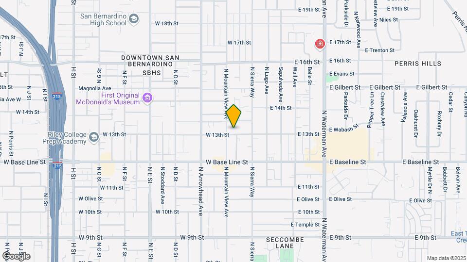176 13th St Mapa y Detalles de la Ubicación