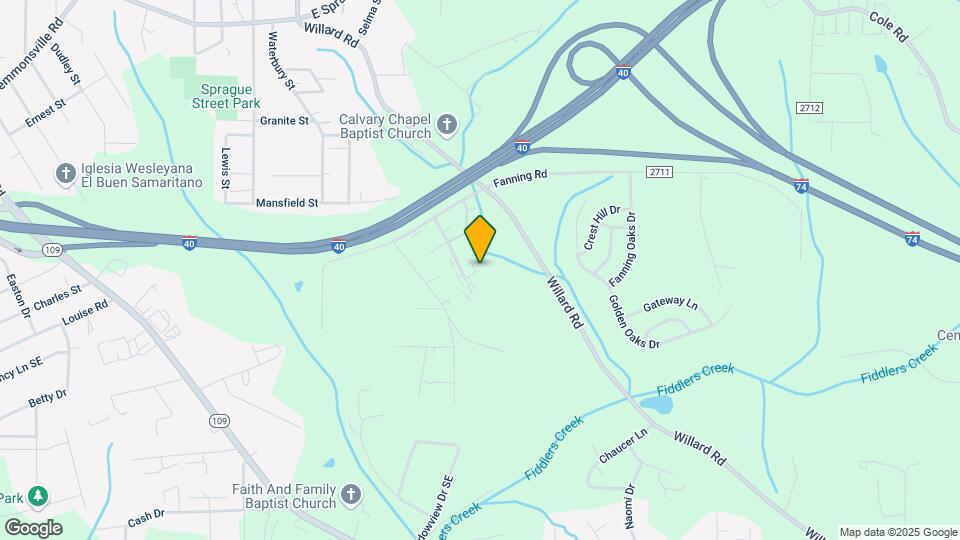 1502 Oakshire Ct Map and Location Details