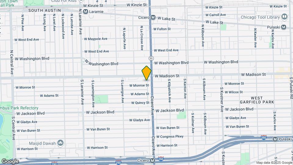 4814 W Monroe Mapa y Detalles de la Ubicación