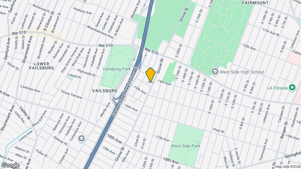 473 Grove St Map and Location Details