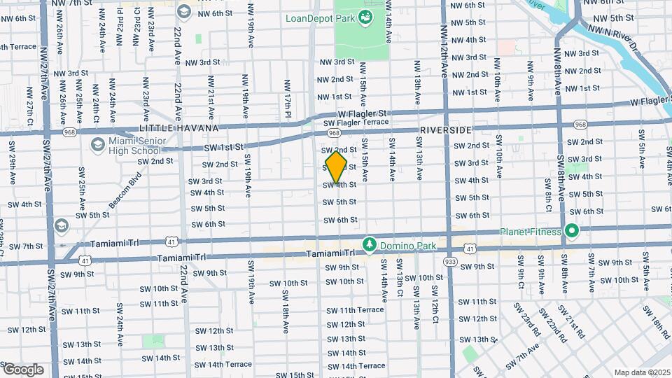1608 SW 4th St Map and Location Details