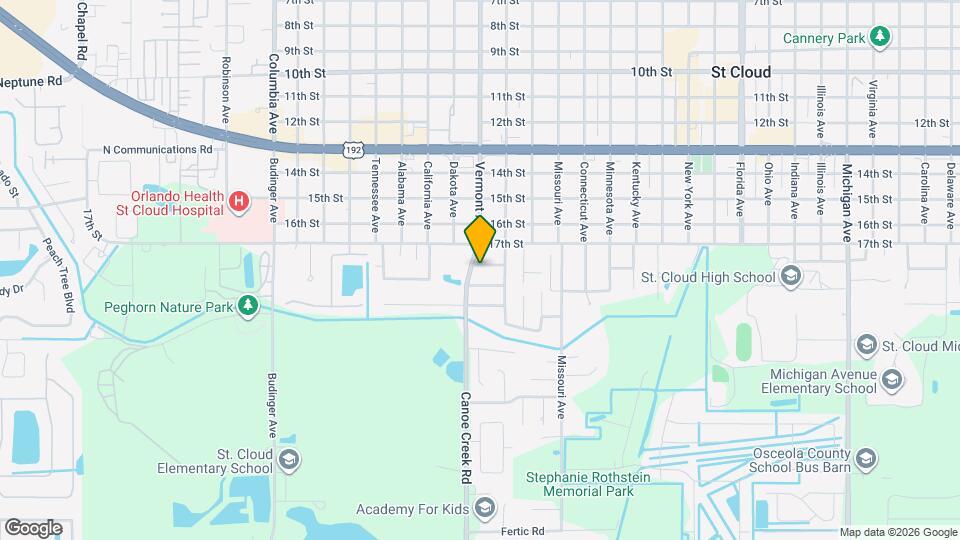 2013 Palm St Map and Location Details