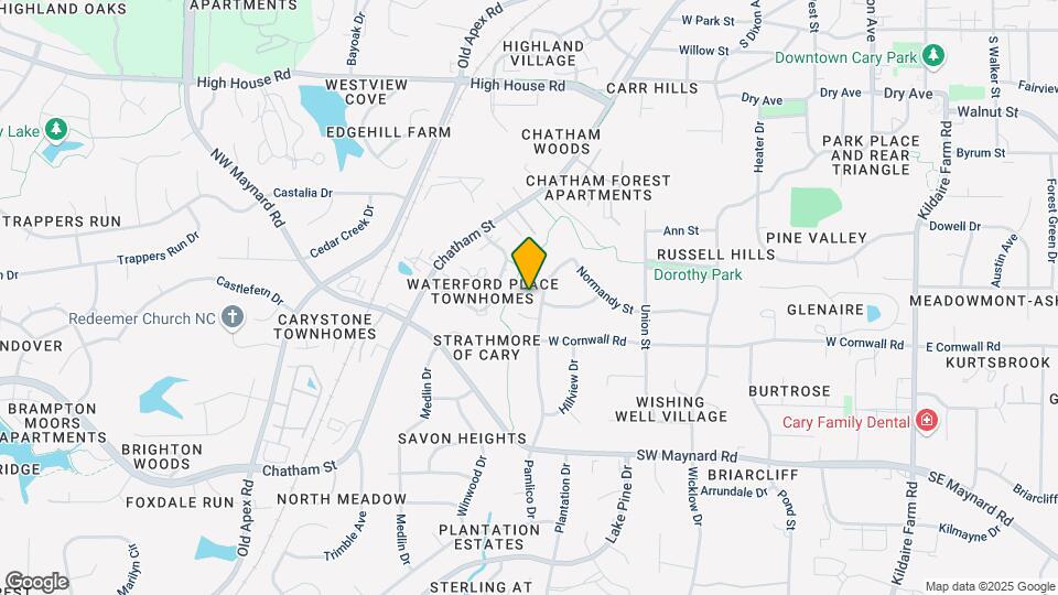 814 Pamlico Dr Map and Location Details