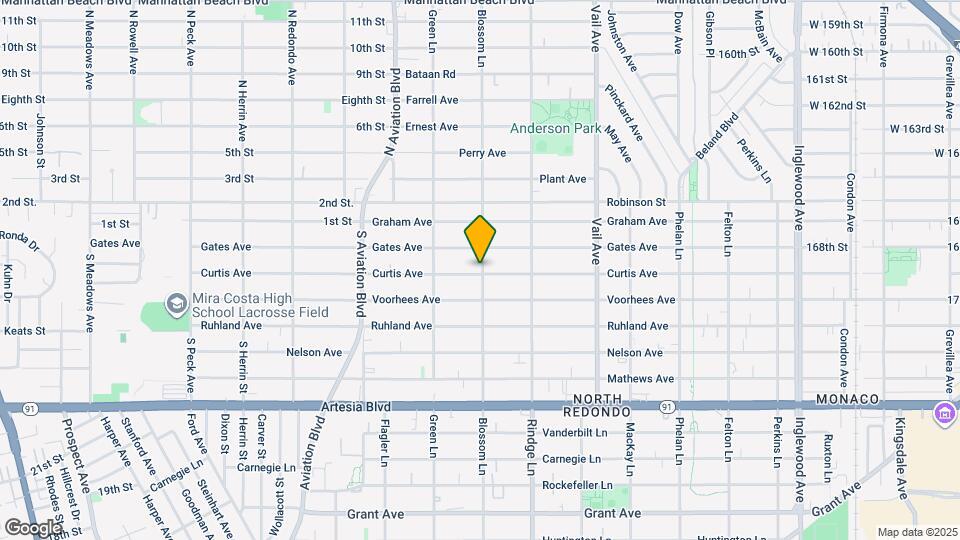 2507 Blossom Ln Mapa y Detalles de la Ubicación