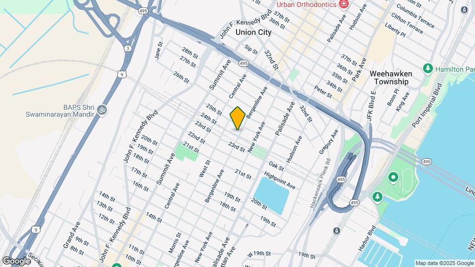2401 Bergenline Ave Mapa y Detalles de la Ubicación