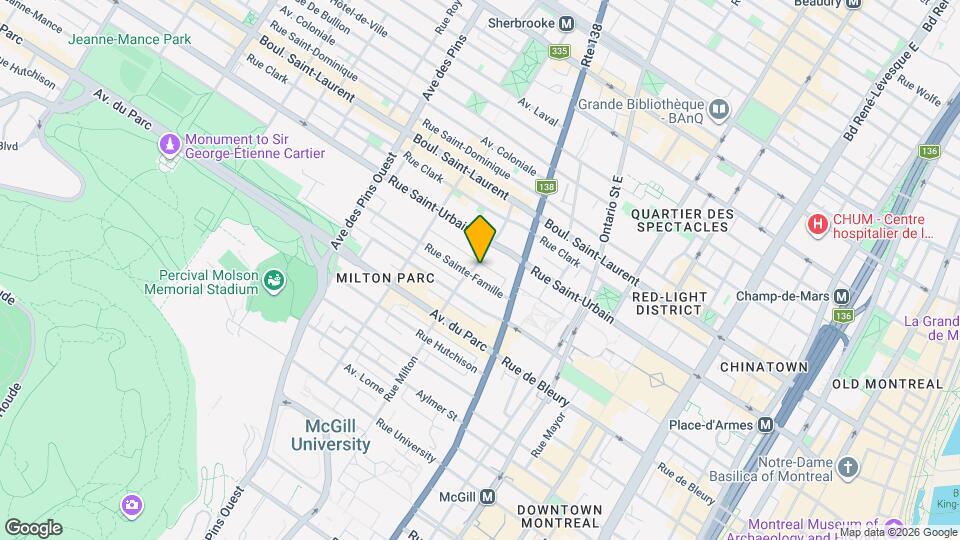 Milton Parc Map and Location Details