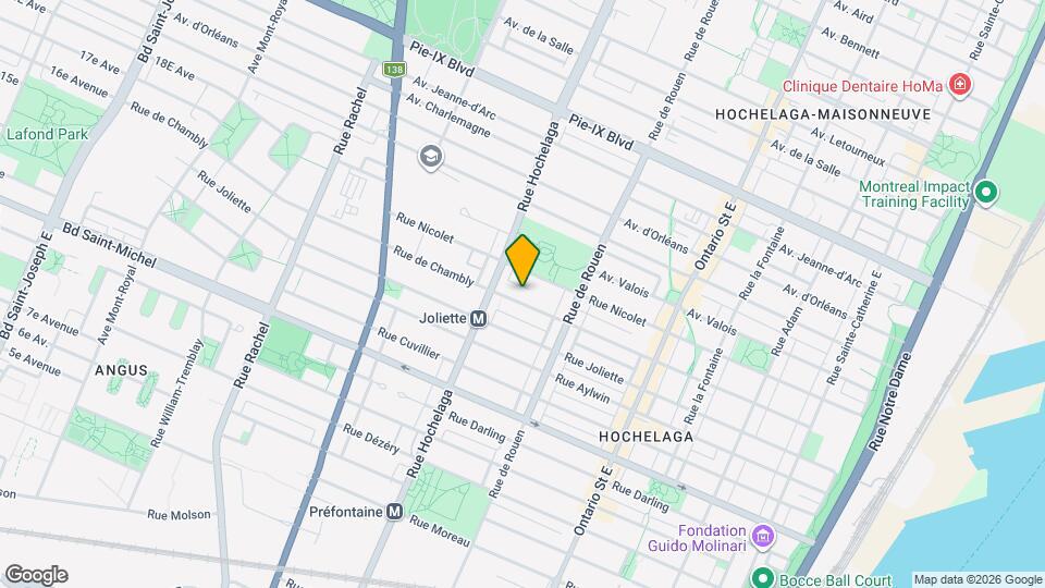 2369-2375 De Chambly Map and Location Details