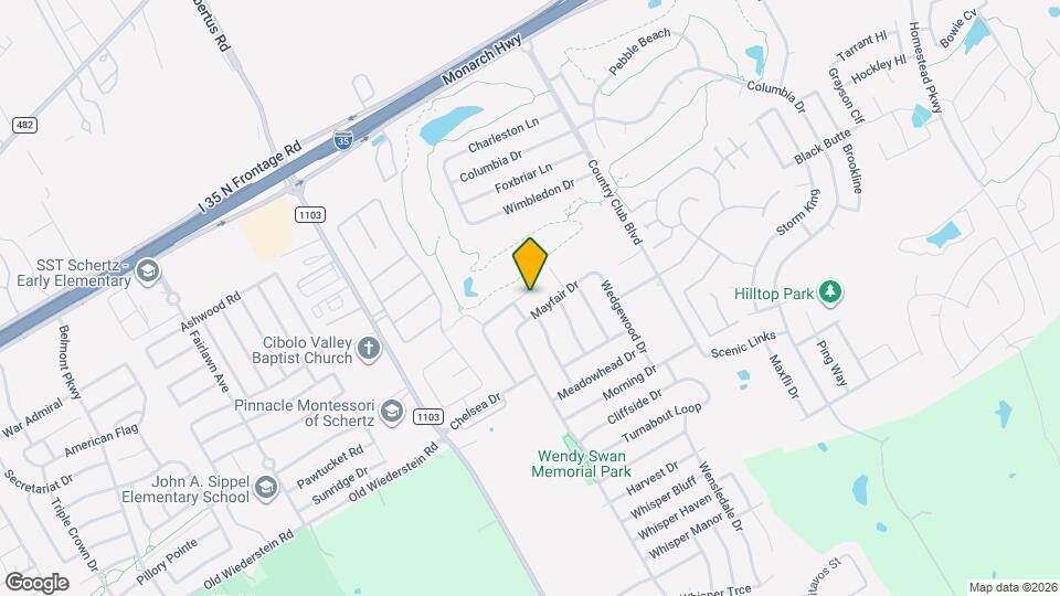 3410 Sherwin Dr Map and Location Details