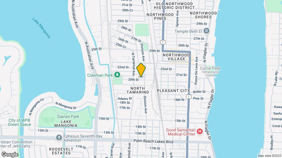 West Palm Beach Villas Map and Location Details