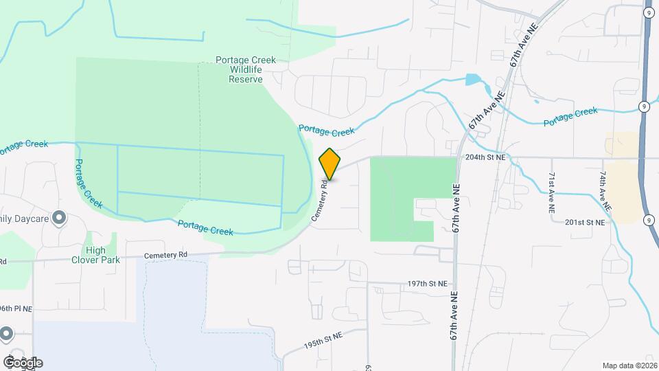 6104 Cemetery Rd Map and Location Details