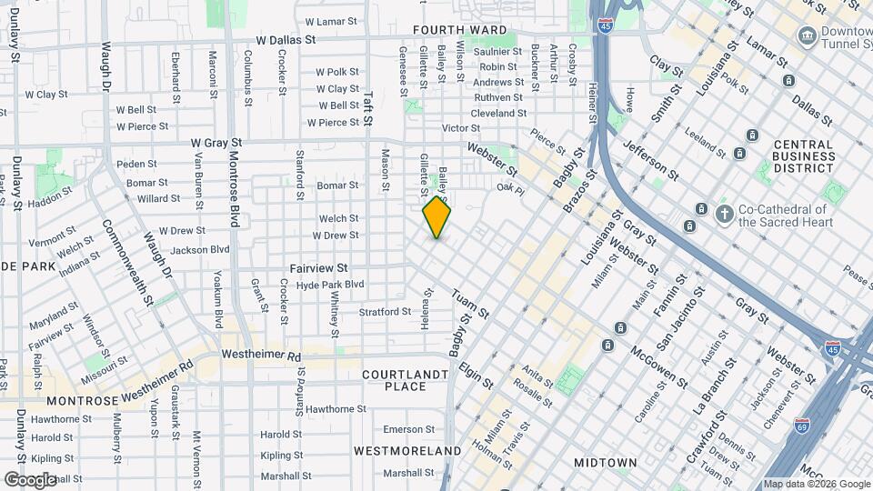 2727 Albany St, Unit 605 Map and Location Details