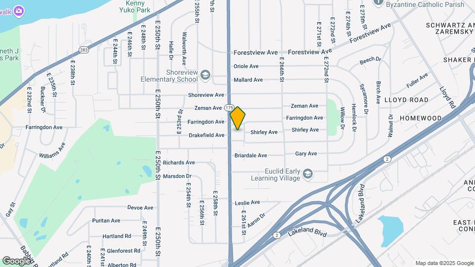 611 E 260th St Map and Location Details
