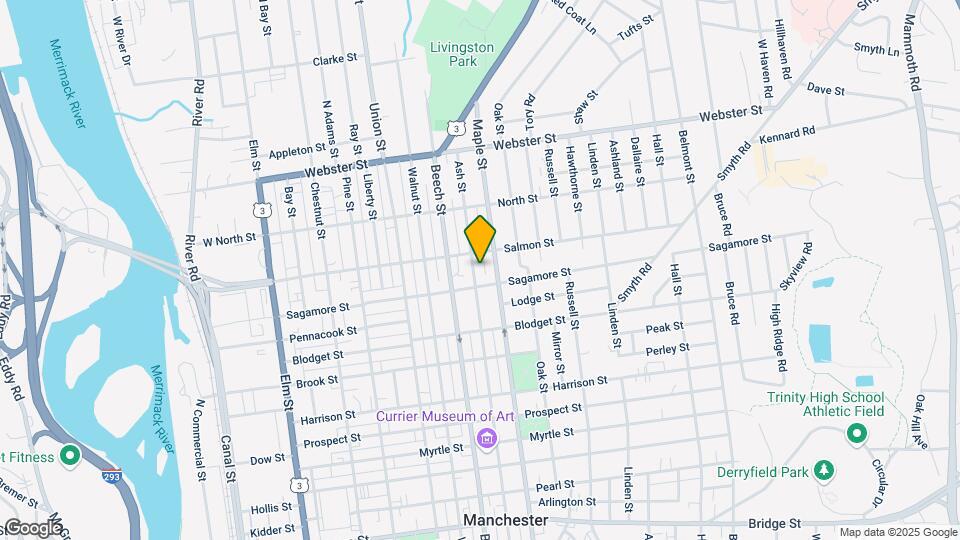 301 Ash St, Unit 303 Ash Street Map and Location Details