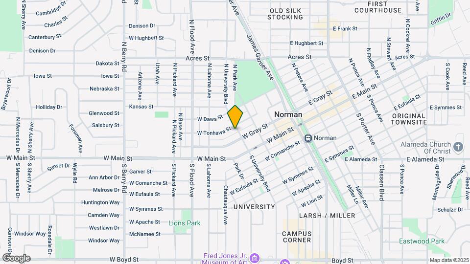 216 N University Blvd Map and Location Details