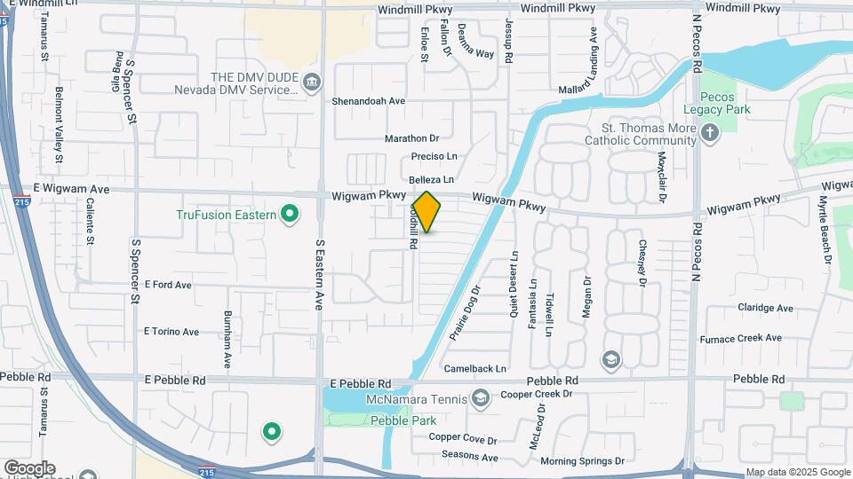 2840 Cool Water Dr Map and Location Details