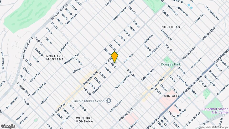 837 19th St Map and Location Details