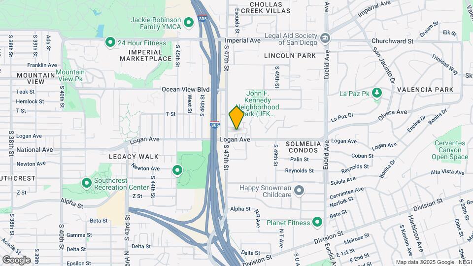 Las Palmas Apartments Map and Location Details