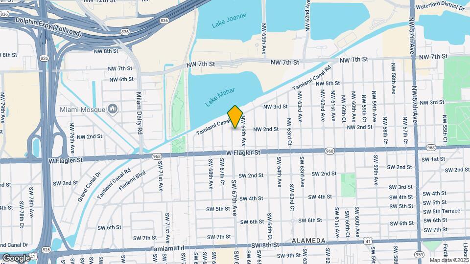 6690 NW 2nd St Map and Location Details