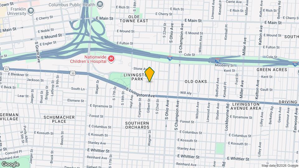 673 Gilbert St Map and Location Details