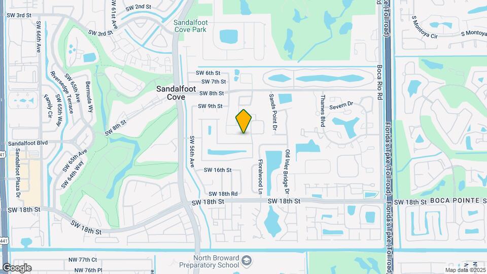8758 SW 11th St Map and Location Details