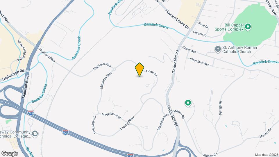 3885 Volterra Ln Map and Location Details