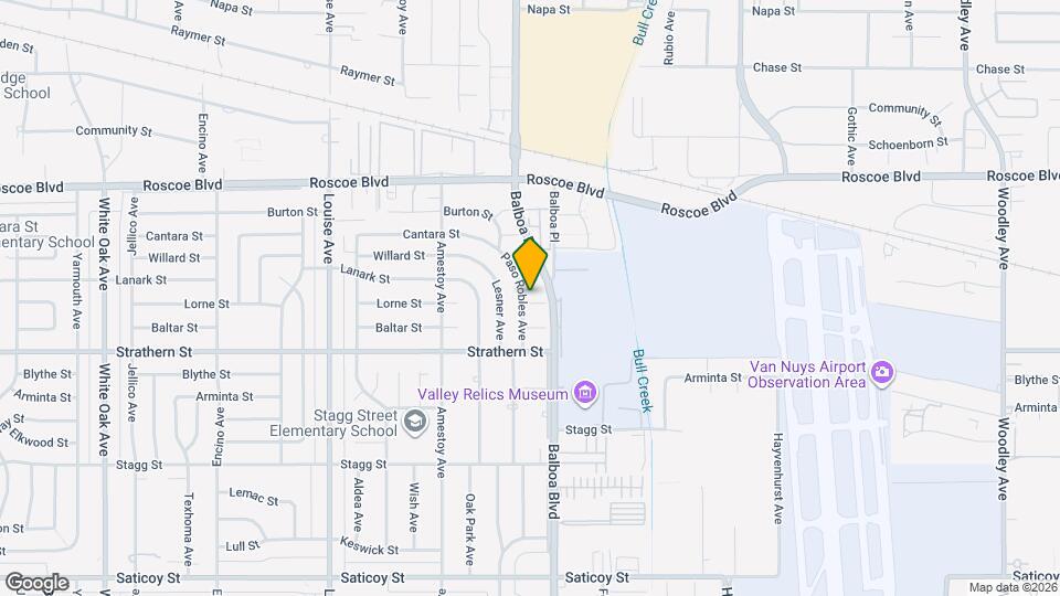 8100 Paso Robles Ave, Unit 8100 Mapa y Detalles de la Ubicación