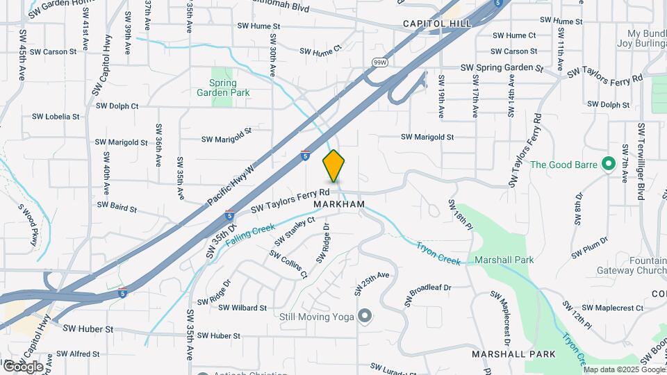 2601 SW Taylors Ferry Rd Map and Location Details