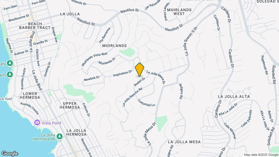1402 Rodeo Dr Map and Location Details