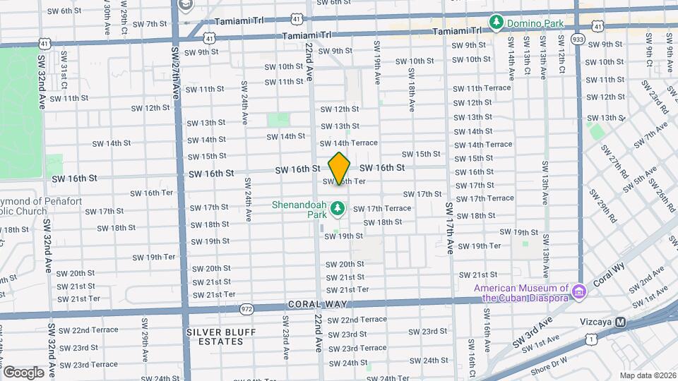 2131 SW 17th St Map and Location Details