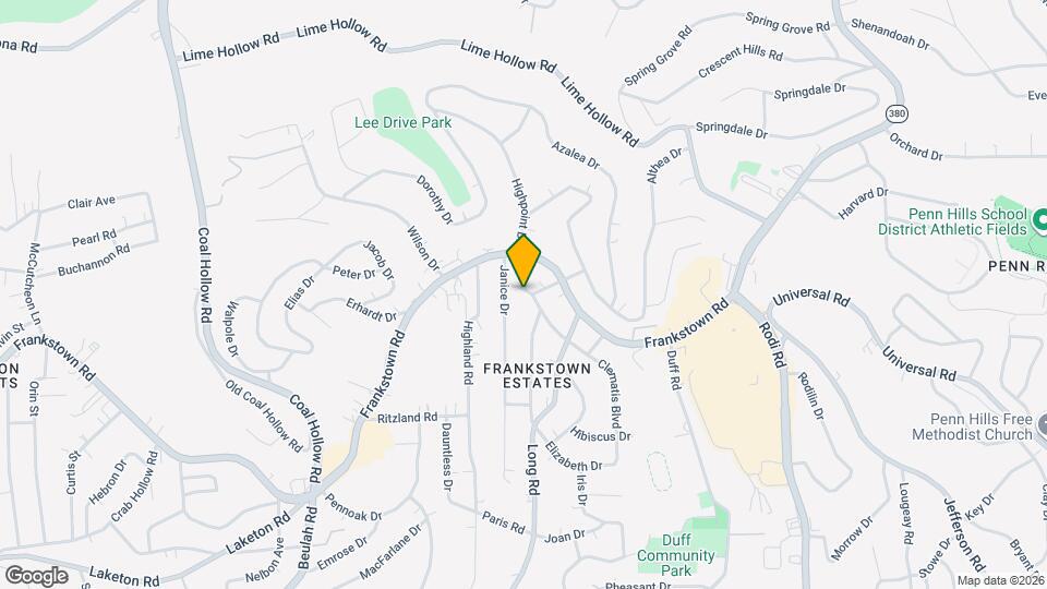 11308 Clematis Blvd Map and Location Details