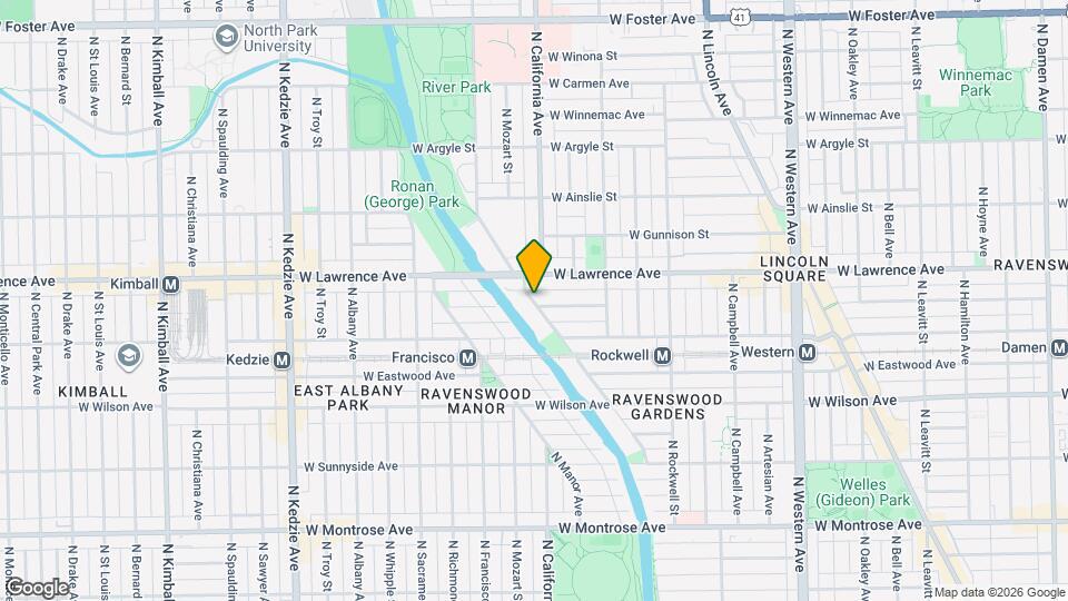 4769 N Virginia Ave Map and Location Details