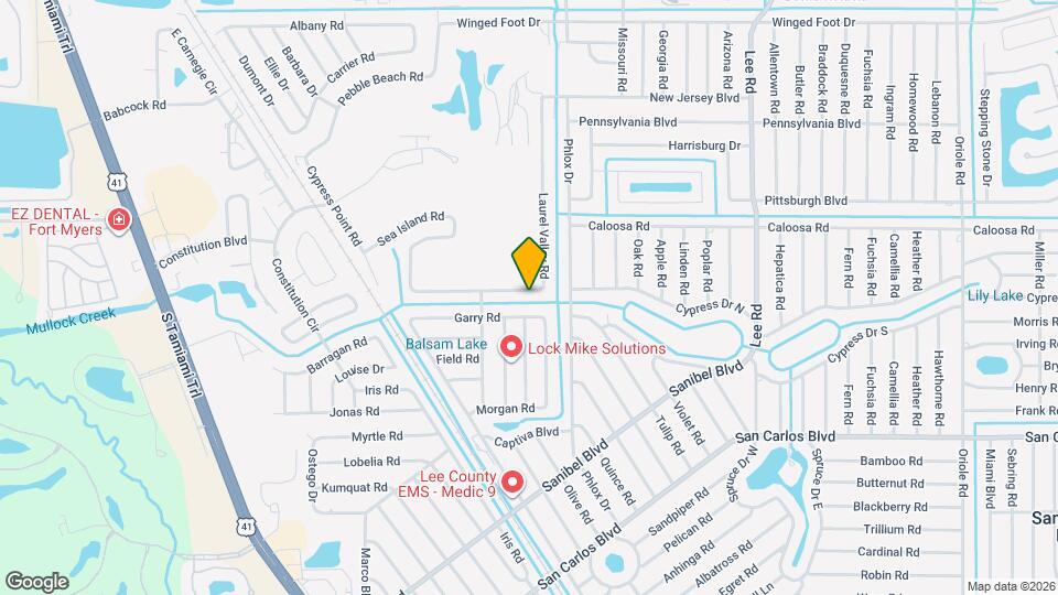 7658 Laurel Valley Rd Mapa y Detalles de la Ubicación