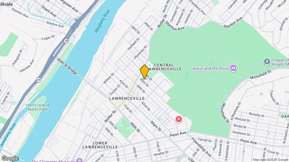 227 45th St, Unit 1 Map and Location Details