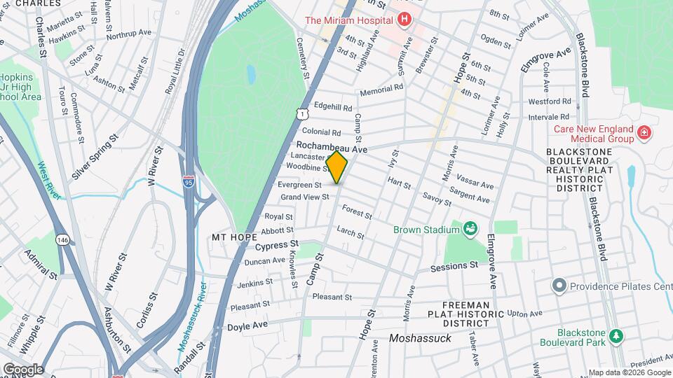 214 Camp St Map and Location Details