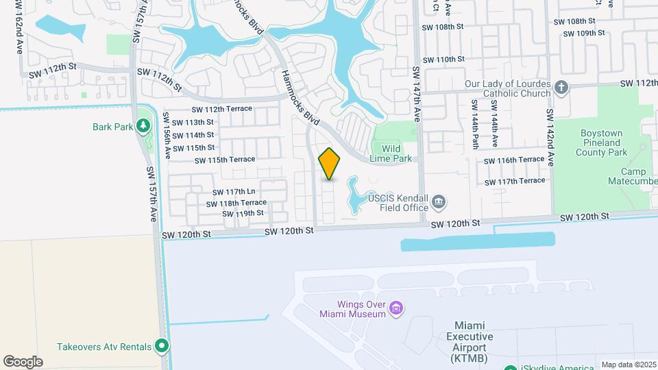 15068 SW 117th Terrace Map and Location Details
